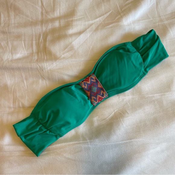 NWOT Emerald Green Aerie Bikini Top - Picture 2 of 8